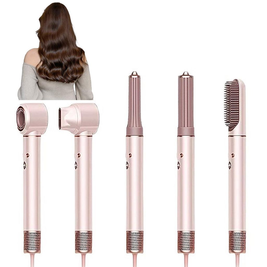 Hairstyler, 5-in-1 Profi-Haartrockner für Glätten, Locken, Produktbild 