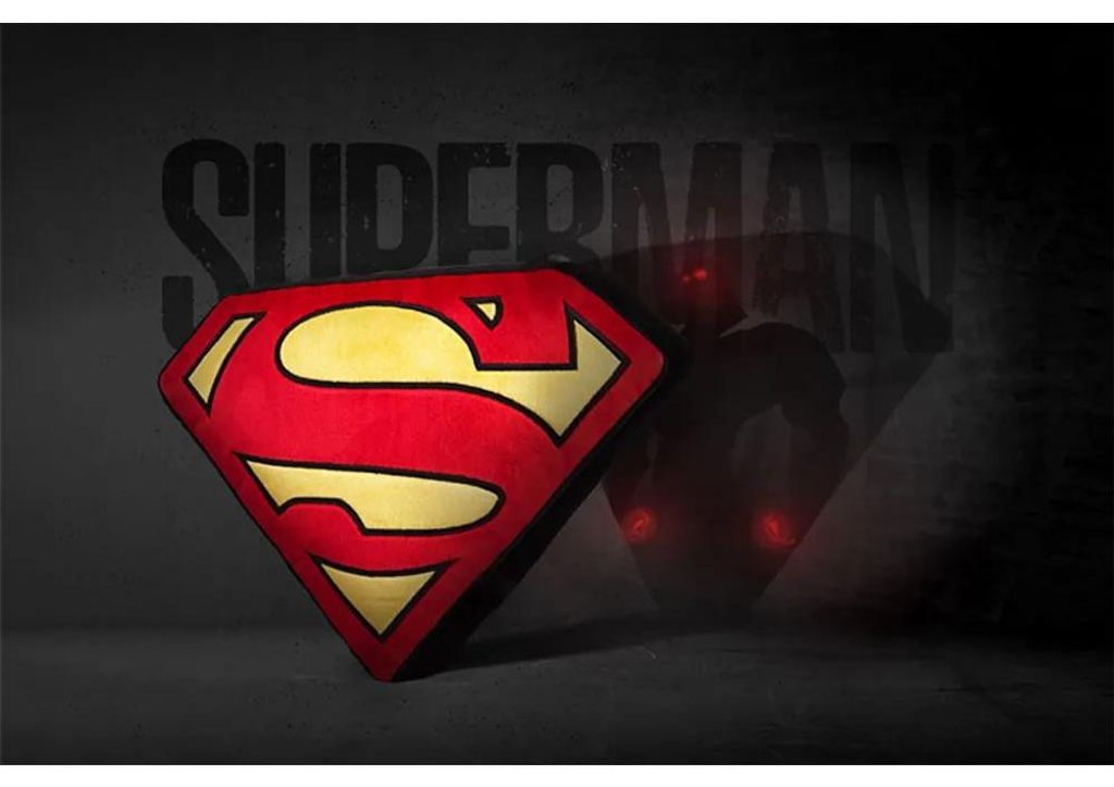 Dc Comics Superman Kissen Rot  Rot One Size Produktbild 