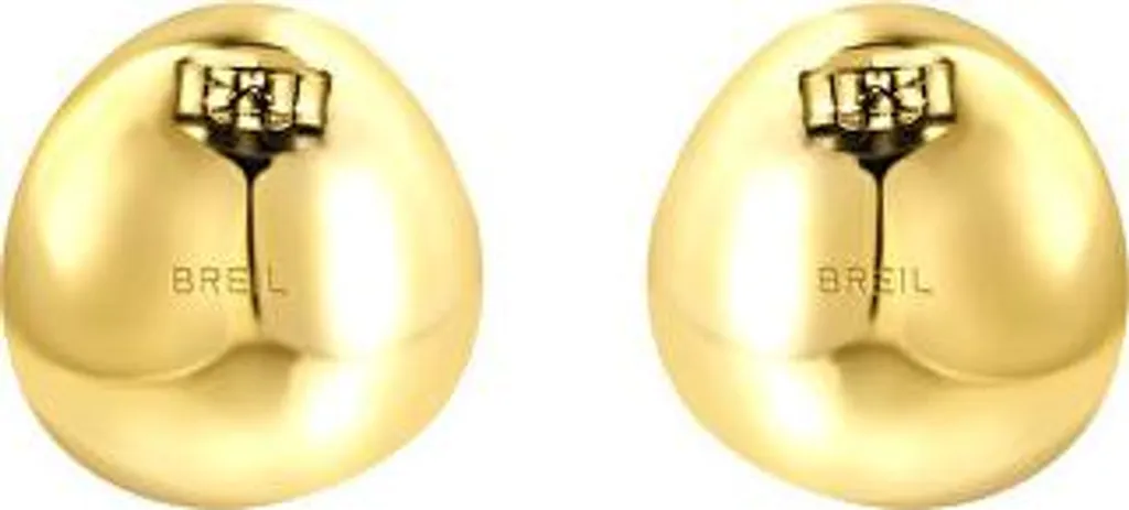 Boucles d'oreilles Bubble plaqué or pour mariage ou soirée chic TJ3710 - 3
