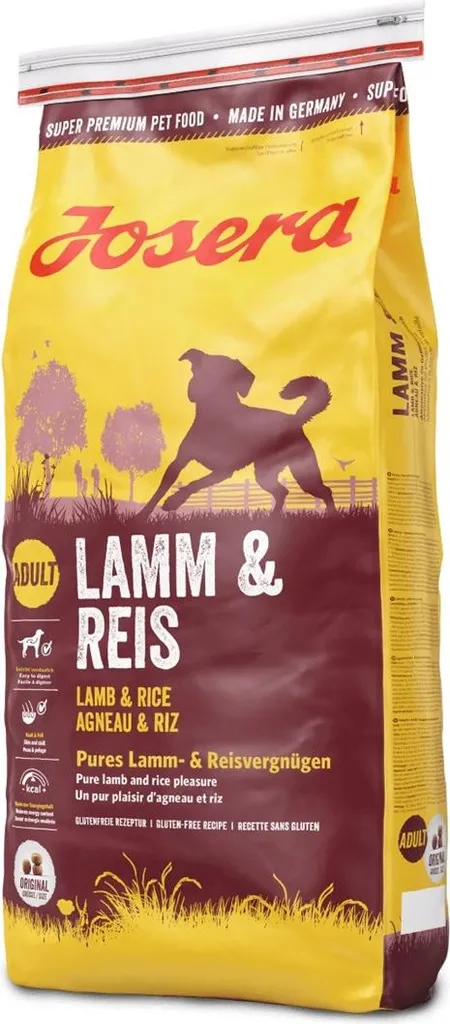 Croquettes Chien Digestion Facile Josera Agneau et Riz Lot 12,5 kg