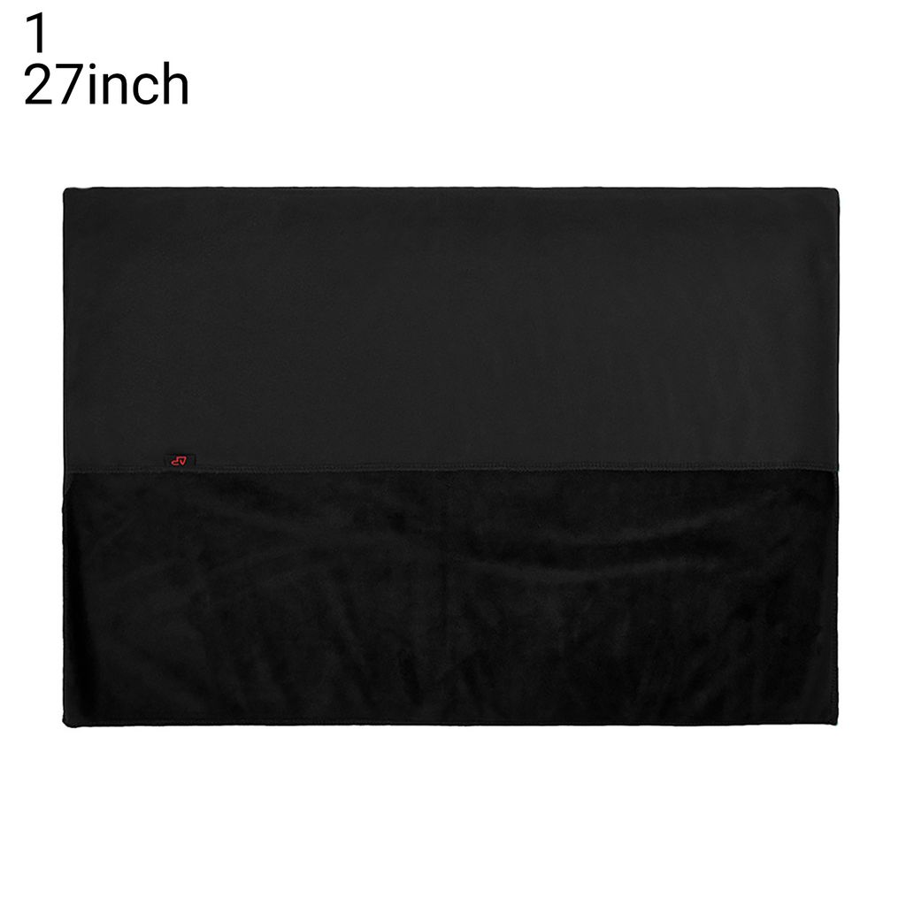 Staubdichte Abdeckung Wasserdicht Verschleißfest Anti-Kratz Desktop Monitor Kunstleder Schutzhülle für iMac 27 Zoll-1