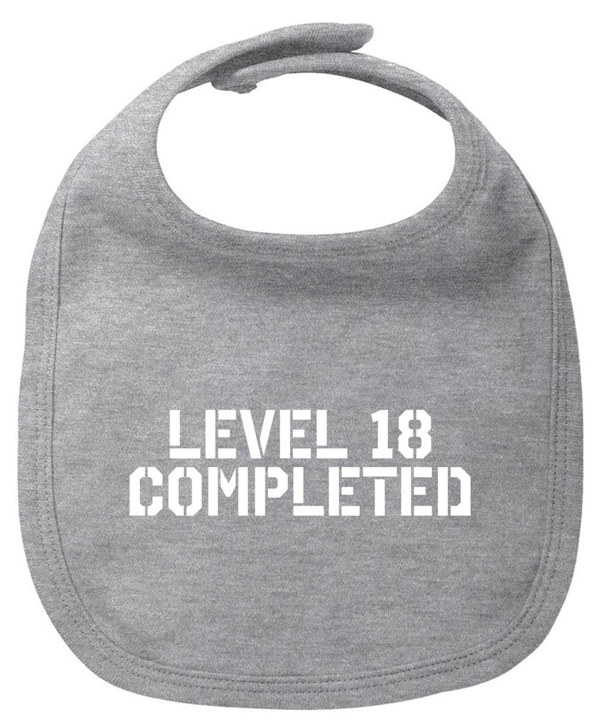 Huuraa Baby Lätzchen Level 18 Completed Heather Grey Produktbild 