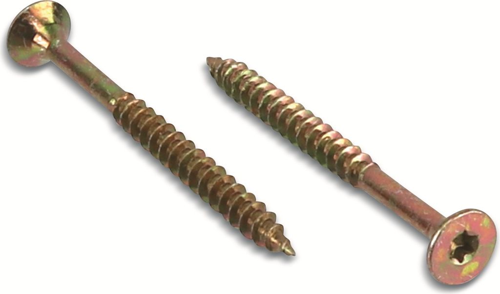 MASTERPROOF Spanplattenschrauben, 60x5,0 mm, 25 Stück