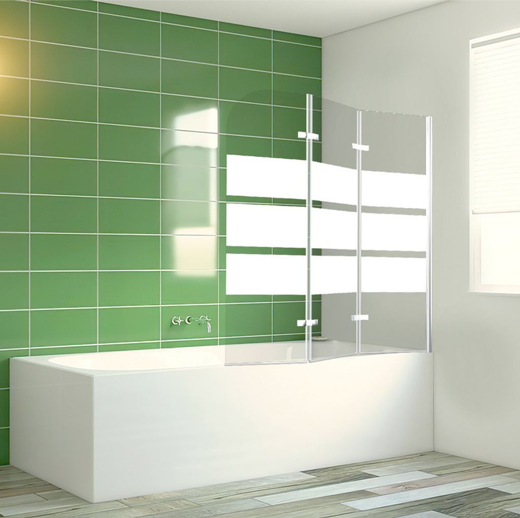 Jopassy Badewannenaufsatz Duschwand Faltwand Badewanne Produktbild 6