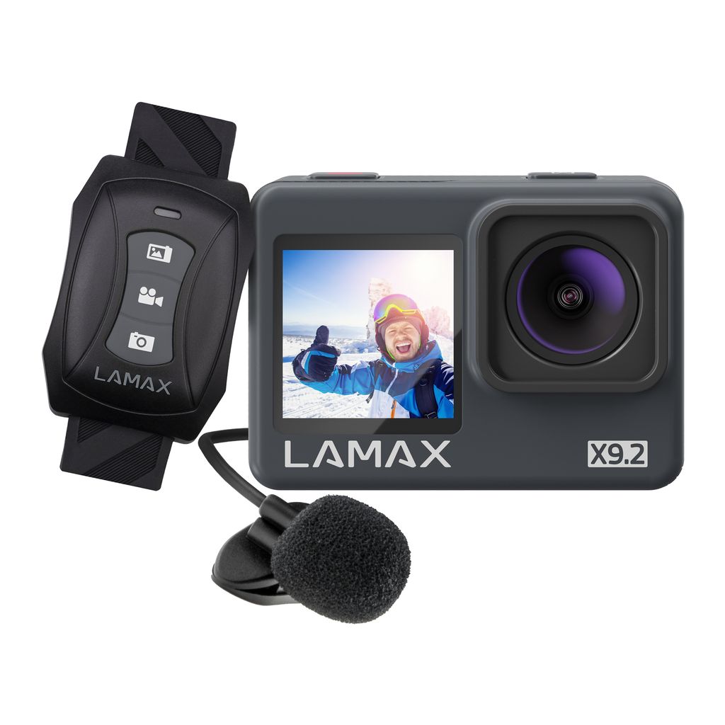 Kamera sportowa Lamax LAMAXX92 16 MP 4K Ultra HD Wi-Fi 65 g Zdjęcie produktu 