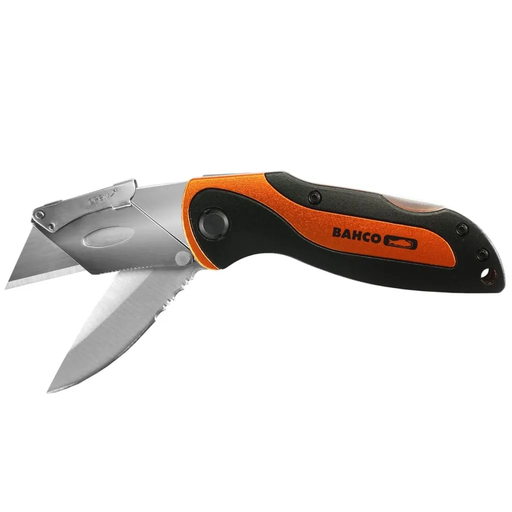 Couteau de poche pliant Bahco KBTU-01 pour le bricolage et l'artisanat
