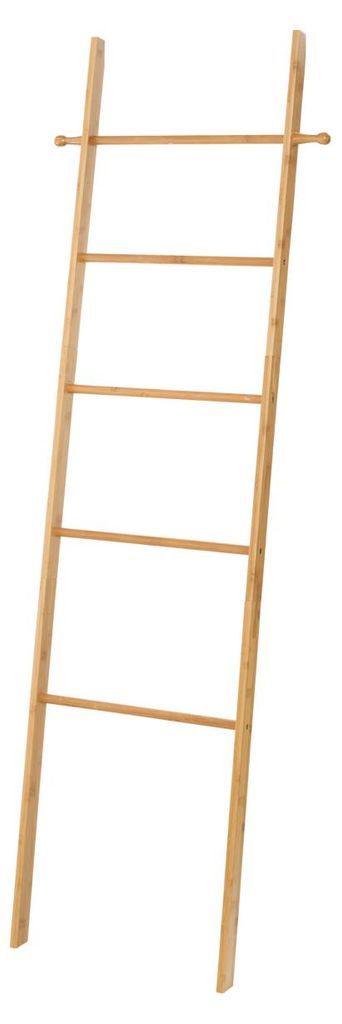 WENKO scala per asciugamani Bahari stand bambù 5 barre 2 Immagine del prodotto 
