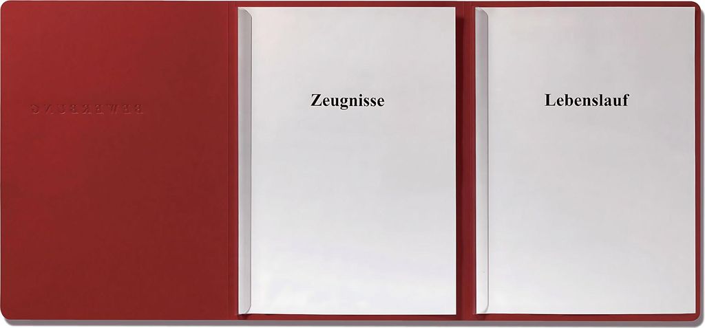 herlitz Karton-Bewerbungsmappe - DIN A4 - 3-teilig - Produktbild 