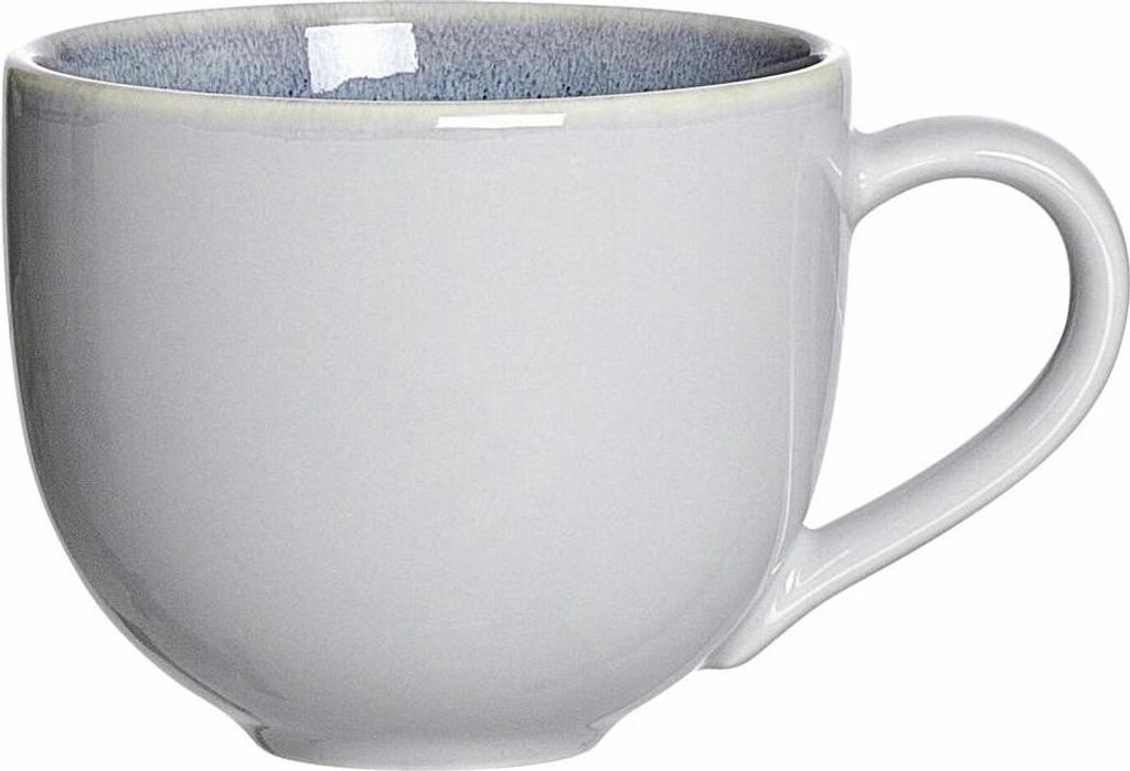 Ritzenhoff & Breker Skagen Kaffeetasse, Kaffeebecher, Kaffee Tasse, Becher, Porzellan, Stone 220 ml, 420180