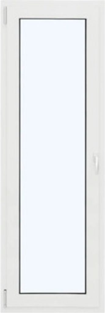 ARON Ternum Aluminiumfenster RAL 9016 verkehrsweiß 1 Flügelig (Dreh-Kipp) 500x1300 mm DIN Links