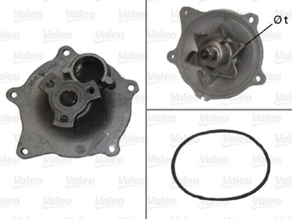 Pompe à eau pour entretien et réparation Chrysler Voyager III GS