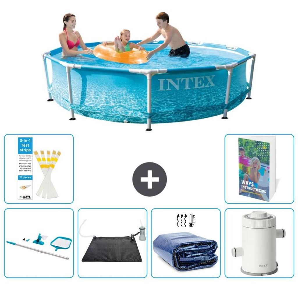 Frame Pool Rund - 305x76 cm - 7-teilig S61