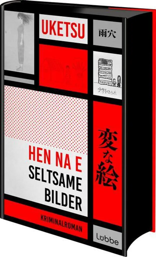 Livre d'Images HEN NA E Seltsame Bilder Album Illustré Format A4 Noir