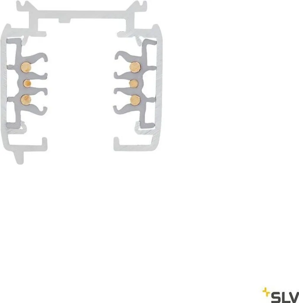 Rail 2m S-TRACK SLV Blanc 1002632 Profilé Aluminium Triphasé Robuste