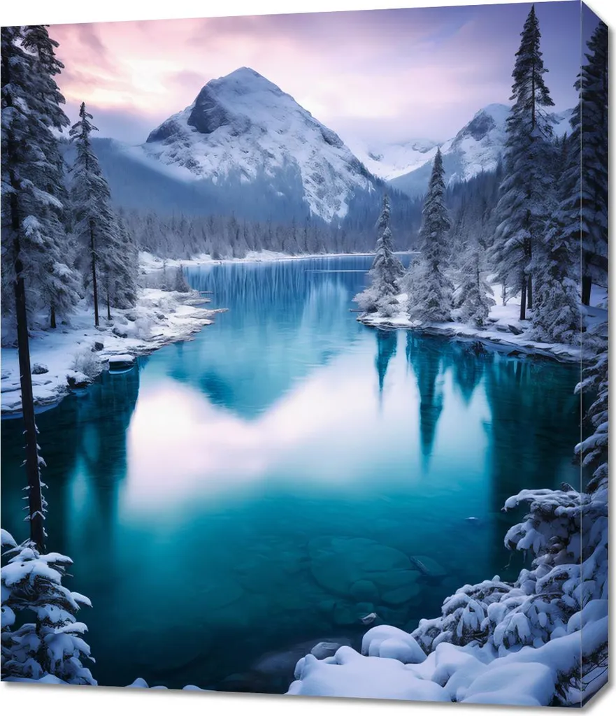 Image Montagne 60 x 70 cm - Habillez vos Murs Vides avec un Paysage Pur