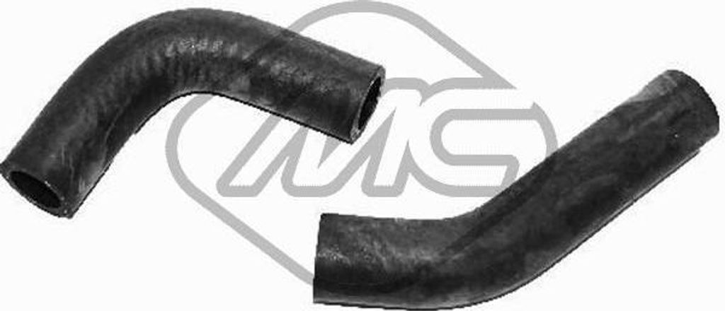 Metalcaucho 8996 Kühlerschlauch OE 1337233 kompatibel mit Vectra, Corsa C, Combo, Astra G, Astra F