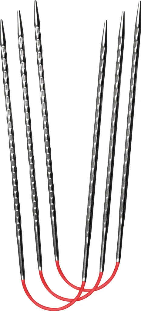 Addi 770-2 Aiguille à chaussettes 30 cm 4 mm pour tricot circulaire