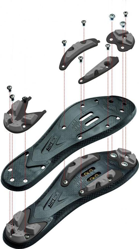 Sidi Sohle MTB SRS Carbon Composite 41-44,5 Grau - leichte Produktbild 