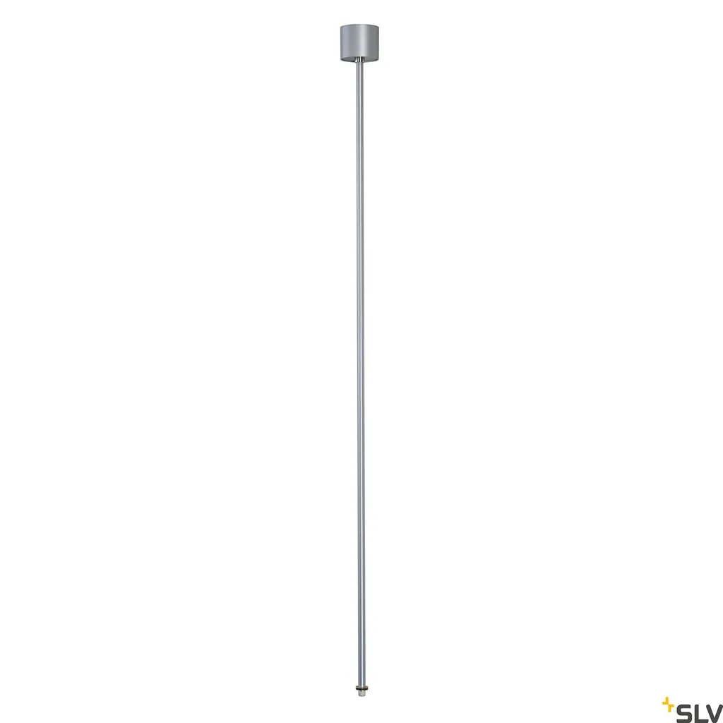 Fixation Rail Eutrac 145714 pour Suspendre votre Eclairage SLV Gris