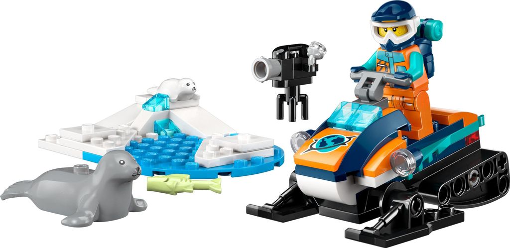 Motoneige d'explorateur de l'Arctique LEGO City - 60376 Image du produit 