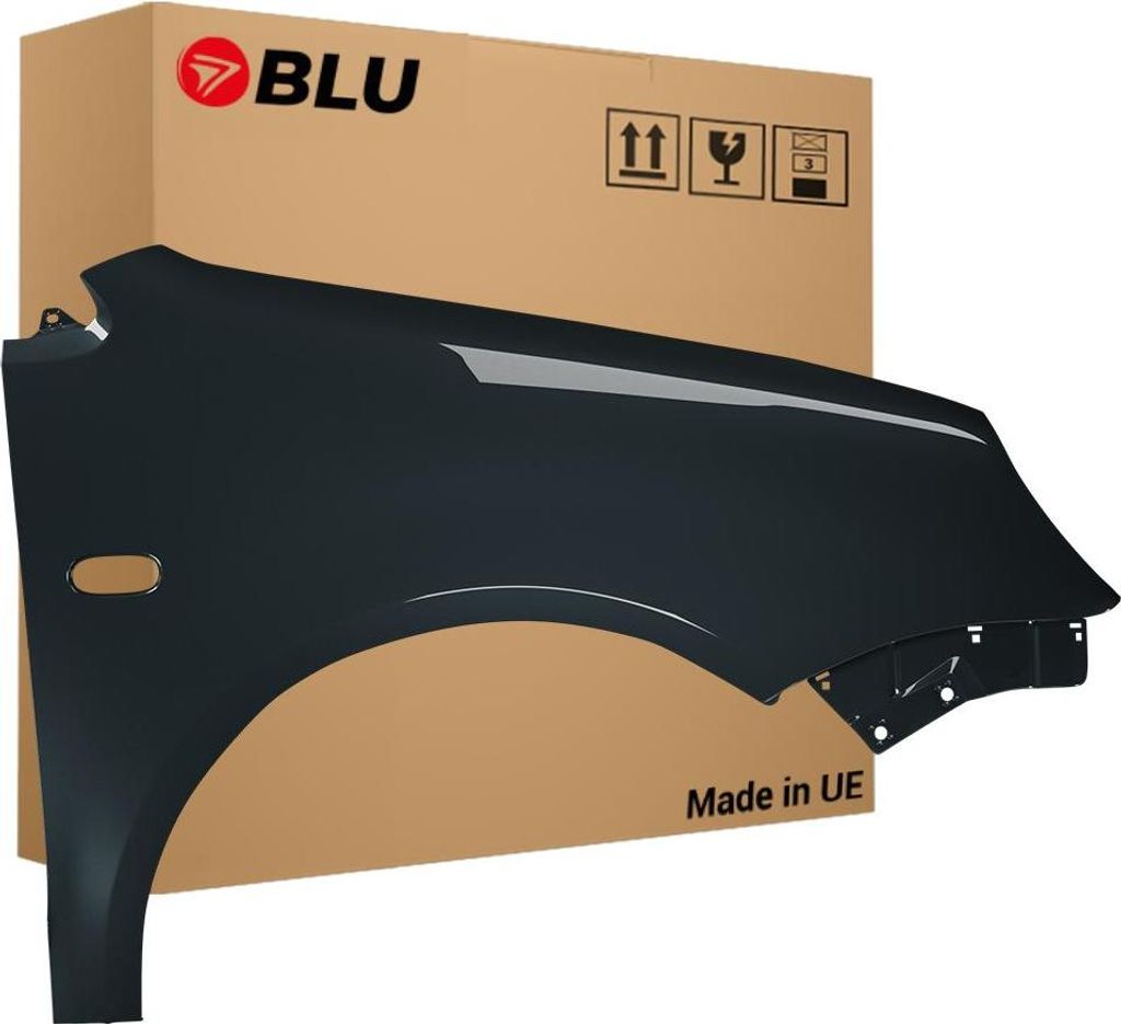 BLU Parafango compatibile con VW Volkswagen Polo 9N IV 4 Immagine del prodotto 