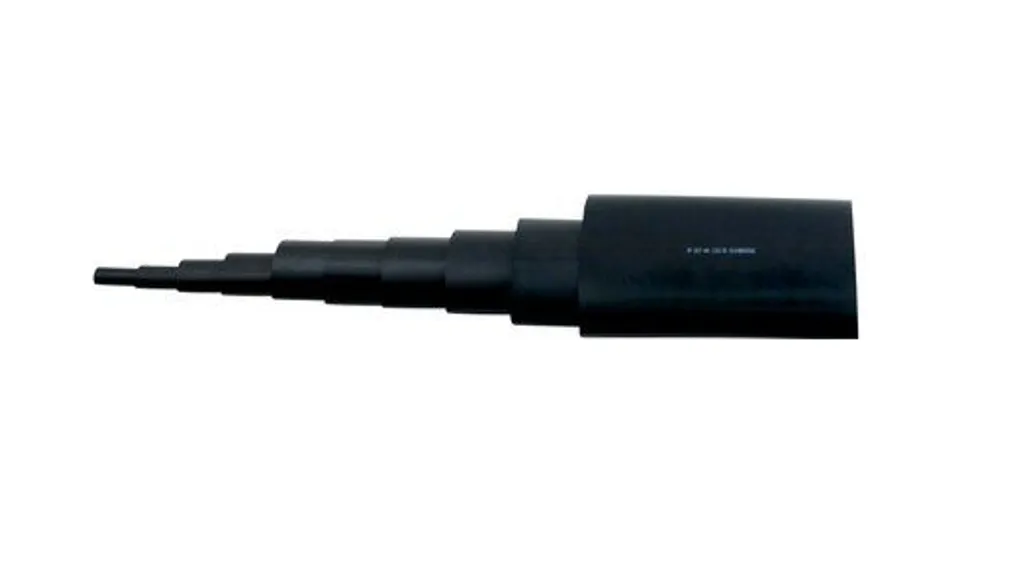 3M TE100048640 Guaina 6,5cm/1,6cm Nera | Protezione Motore e Nautica
