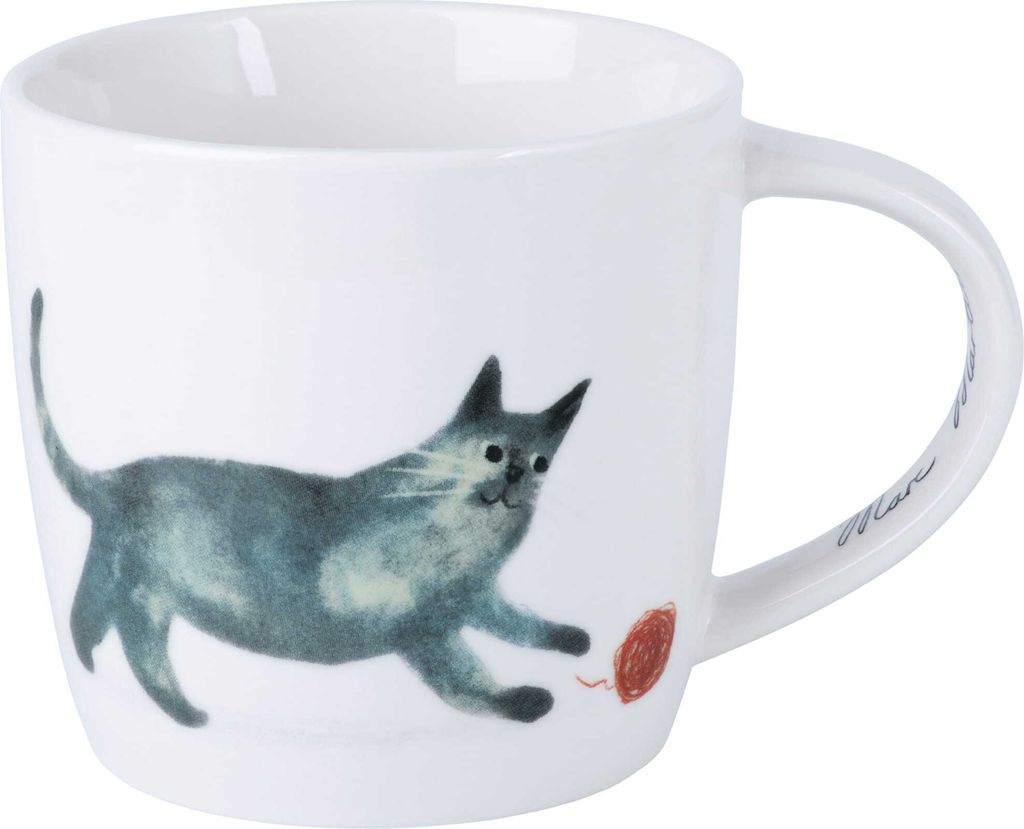 FELINE FRIENDS Hrnek 400 ml, Ball Of Yarn, porcelán, v Obrázek produktu 