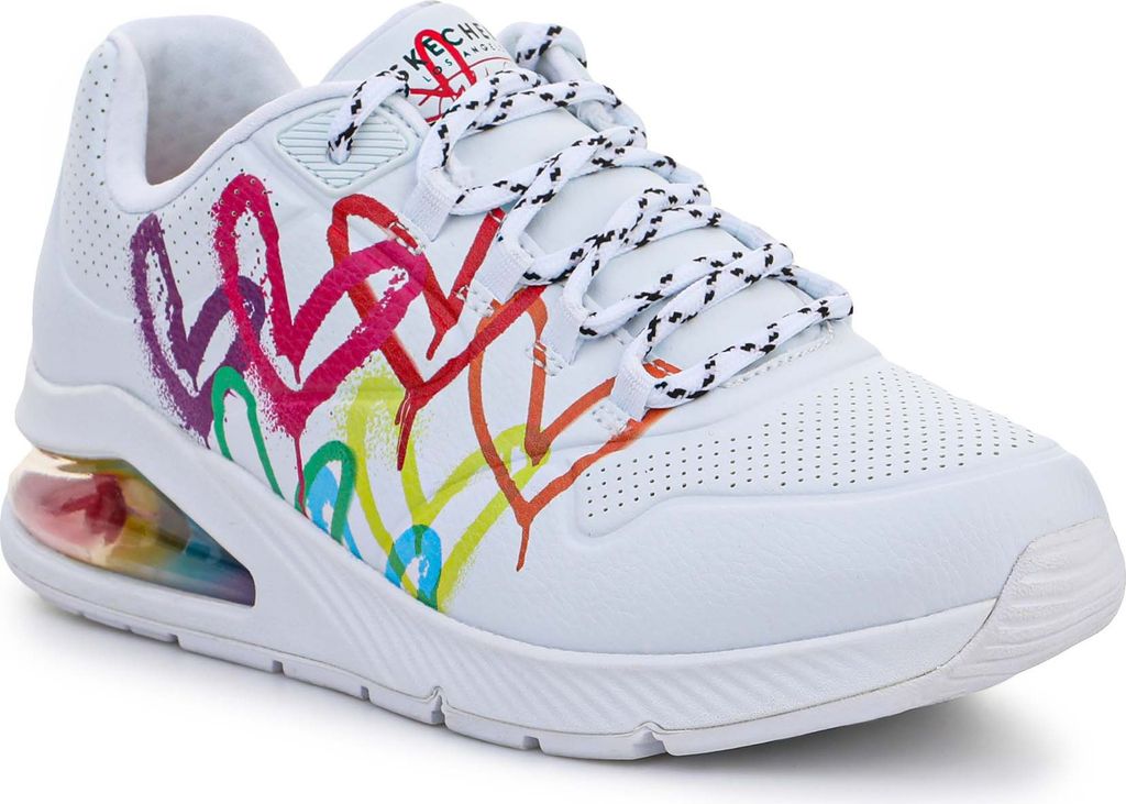 Skechers Damen Sportschuhe 155521-WHT Uno 2 weiß r. 35.5 Produktbild 