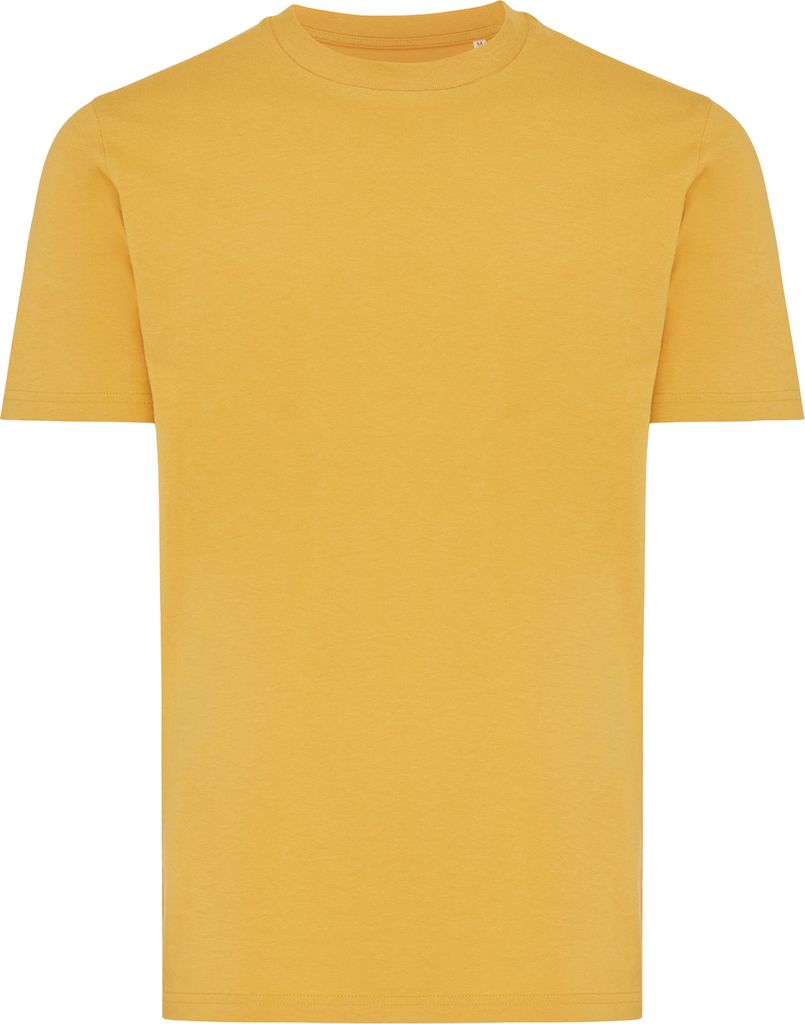 Iqoniq - "Brett" T-Shirt für Herren/Damen Uni XD522 (XL) (Ockergelb)