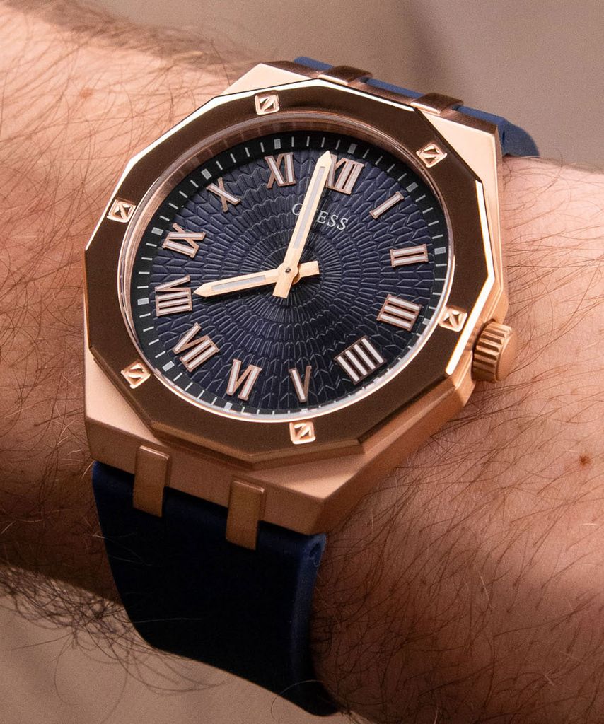 Modré hodinky Guess GW0663G3 Obrázok produktu 