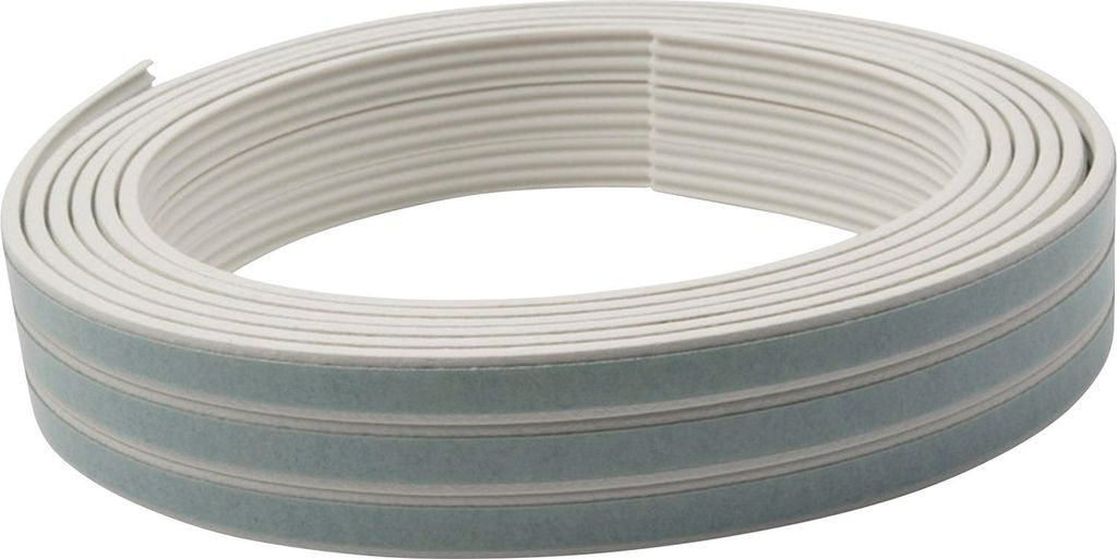 Dichtungsprofil selbstklebend, Typ K, Kunststoff braun, 1 Stück = 7,5 Meter