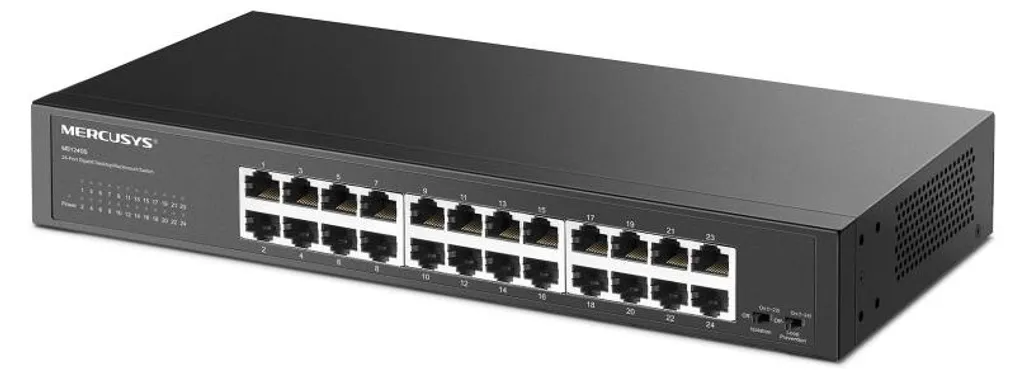 Switch Ethernet 24 Ports pour Réseau Local Gigabit Mercusys MS124GS