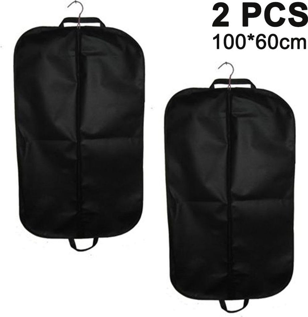 2er-Pack hochwertige, schwarze, atmungsaktive Reise- und Produktbild 
