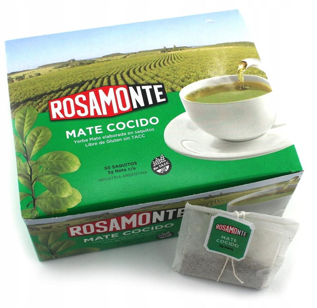 Yerba Mate Rosamonte, tè mate preparato, 150g, confezione Immagine del prodotto 