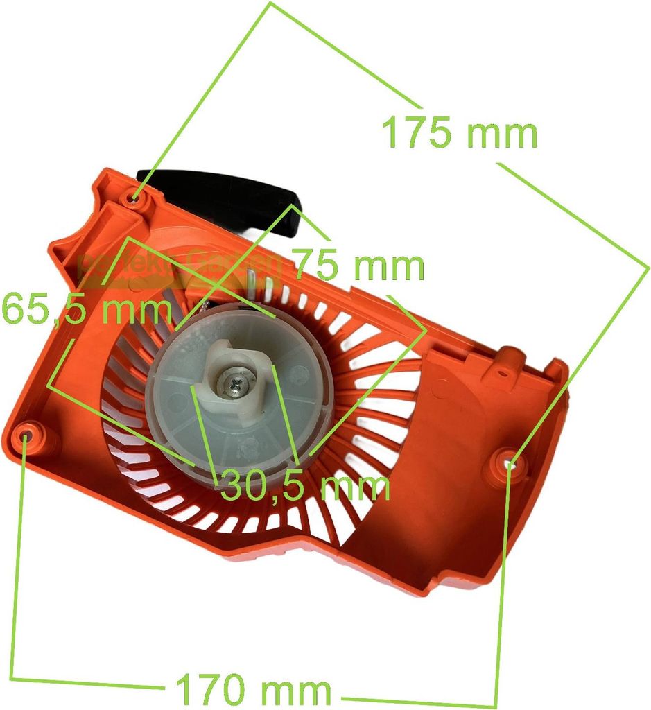 Seilzugstarter für Brast MacAllister Fuxtec Scheppach Hyundai 38 ccm Kettensäge