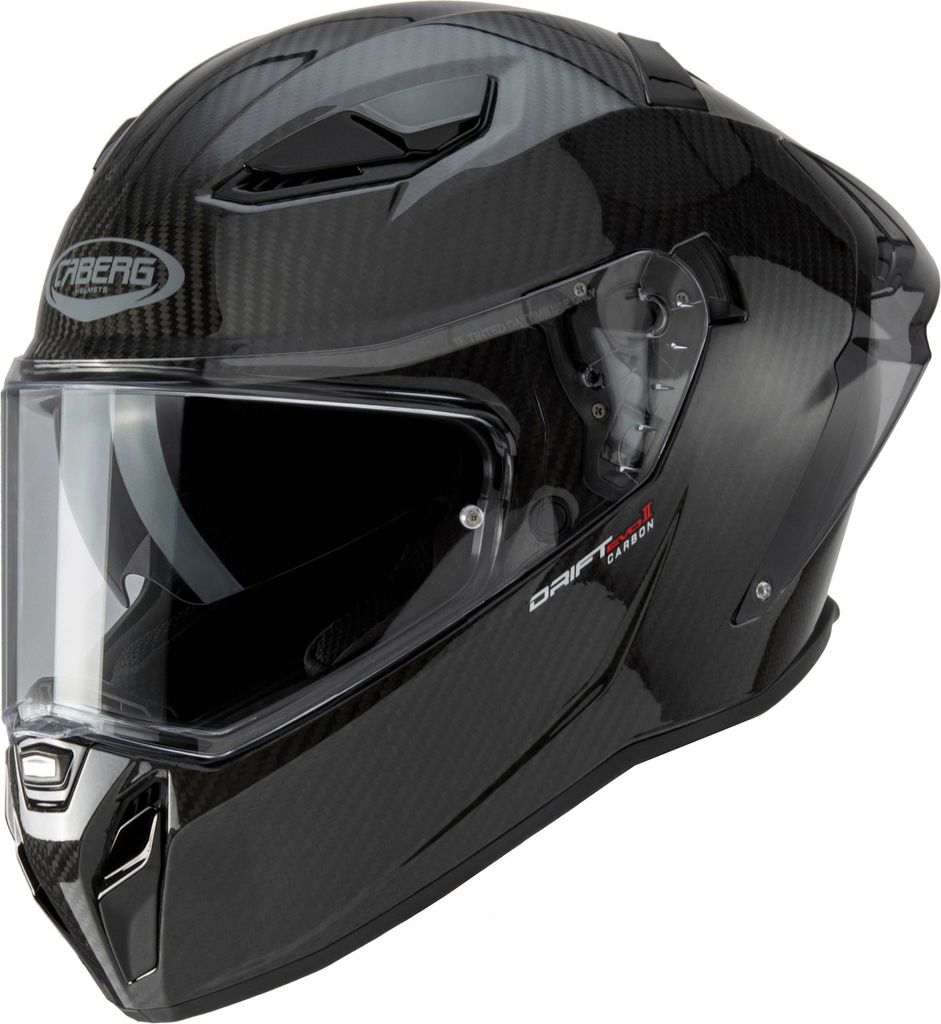 CABERG DRIFT EVO II CARBON Integralhelm S in grau/schwarz