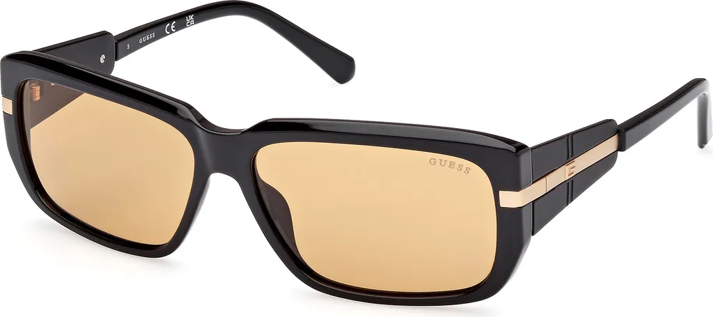 Lunettes Guess GU00090 01E : Protection UV et Style pour Homme Actif