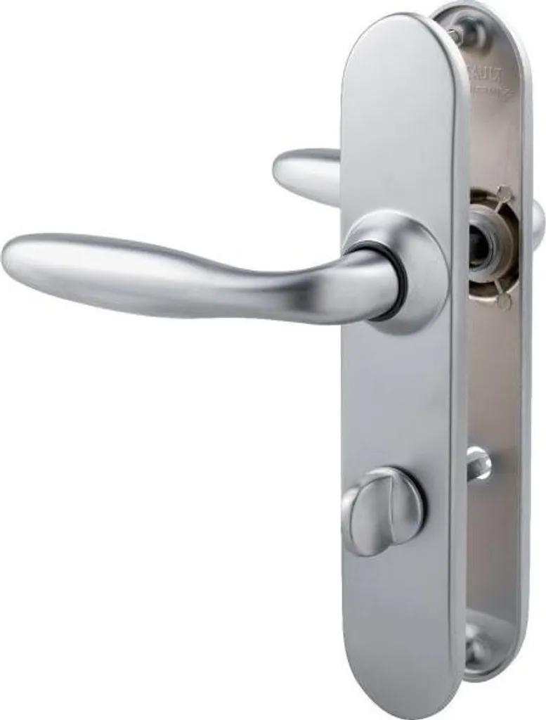 Solution poignée WC bloquée : Ensemble Bezault Opéra Chromé Velours
