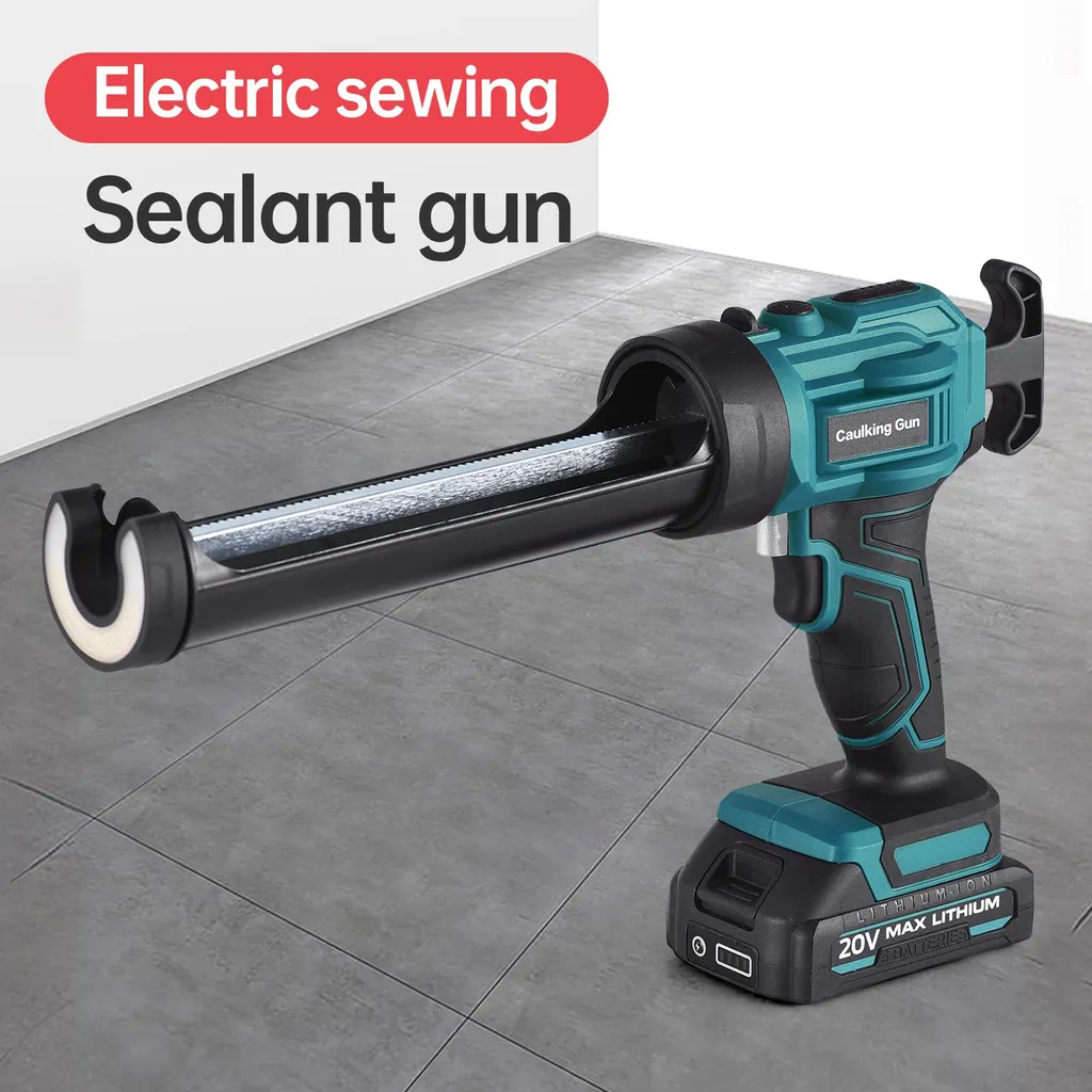 Pistolet à mastic électrique 20V à 4 vitesses avec éclairage LED intégré - 10