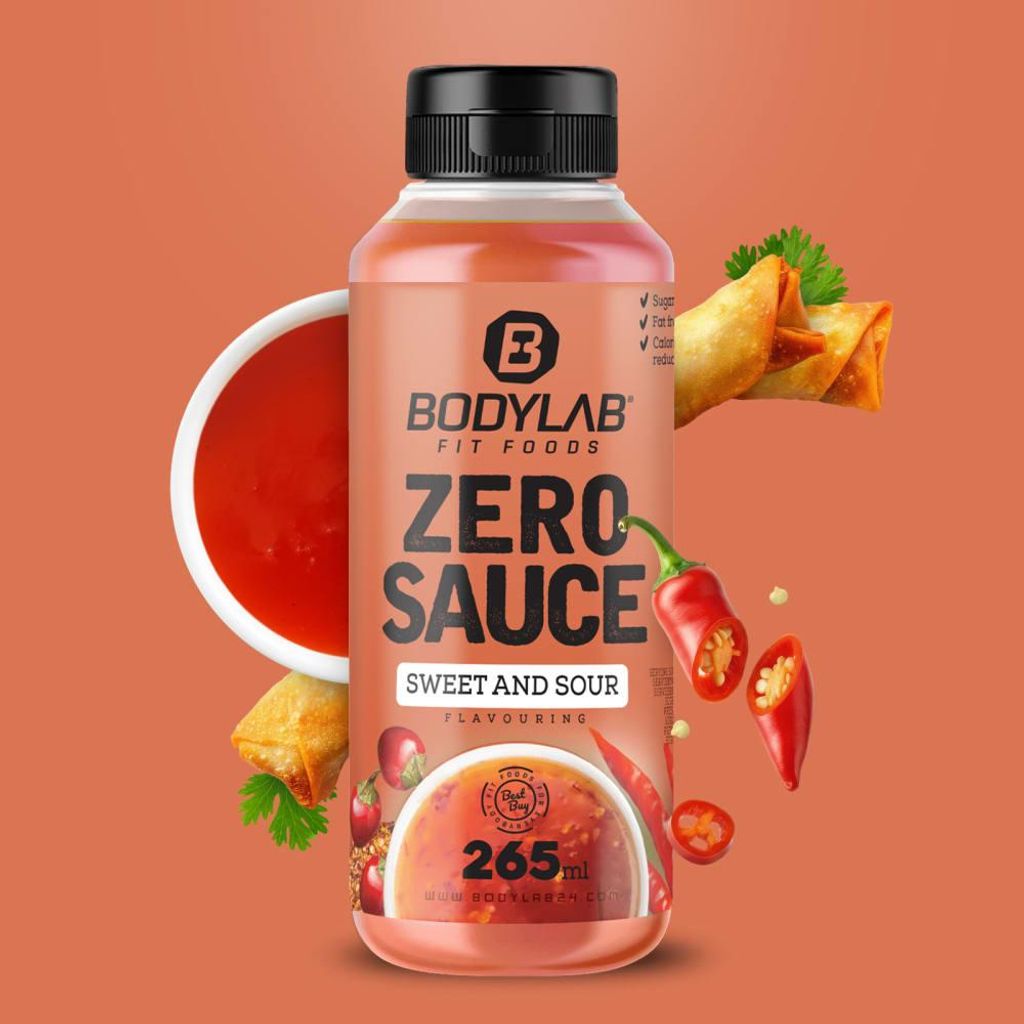 BODYLAB Zero Sauce - 265ml - Sweet and Sour Produktbild 