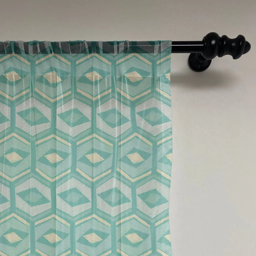 Decorazione Murale ABAKUHAUS Crema Seafoam - Tessuto Satin 274cm