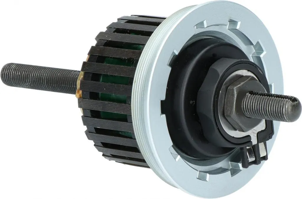 Dynamo Shimano DH-C6000-3R-NT Argent 140mm Haute Efficacité Énergétique