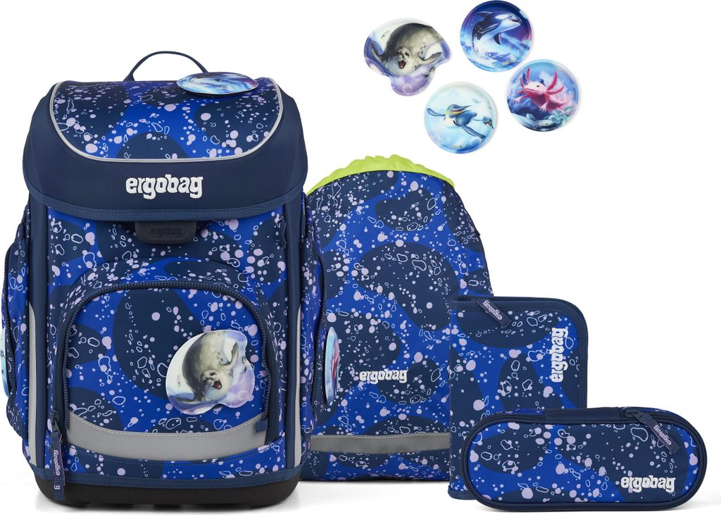 Súprava školských tašiek ergobag cubo OzeanBärwohner Obrázok produktu 