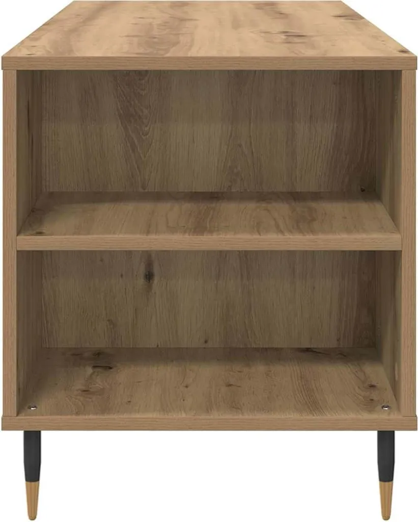 SYFAX™ Tavolino da salotto Rovere artigianale 102 x 44,5 x 50 cm - 7