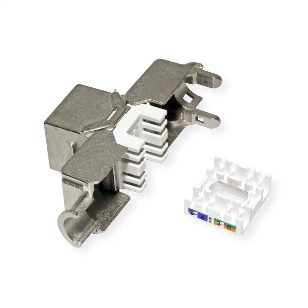 VALUE Keystone Cat6a. STP. Sottile. Senza attrezzi. Sottile - 6