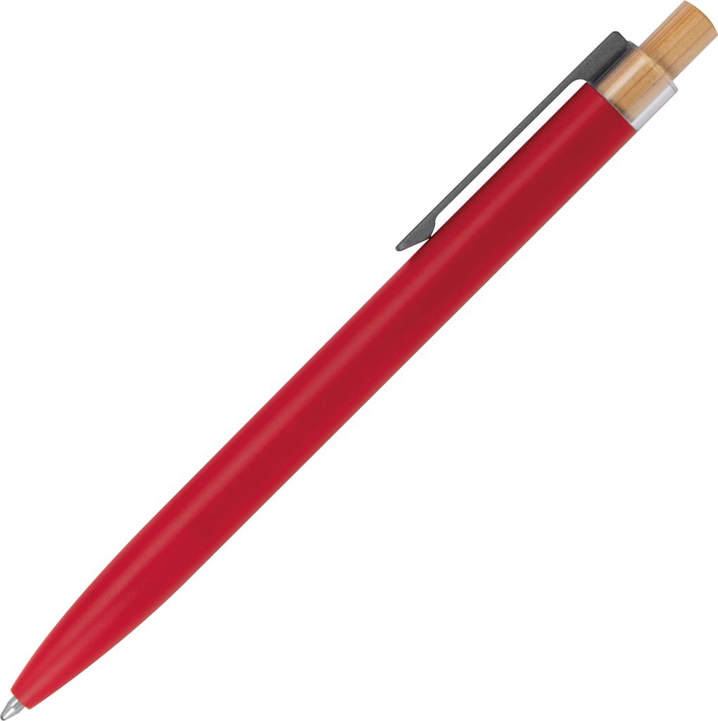 Kugelschreiber aus recyceltem Aluminium / Farbe: rot Produktbild 