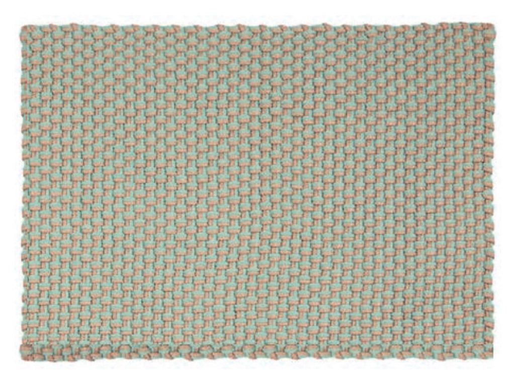 Pad Outdoor Teppich POOL Opal Türkis / Sand 140x200 Produktbild 