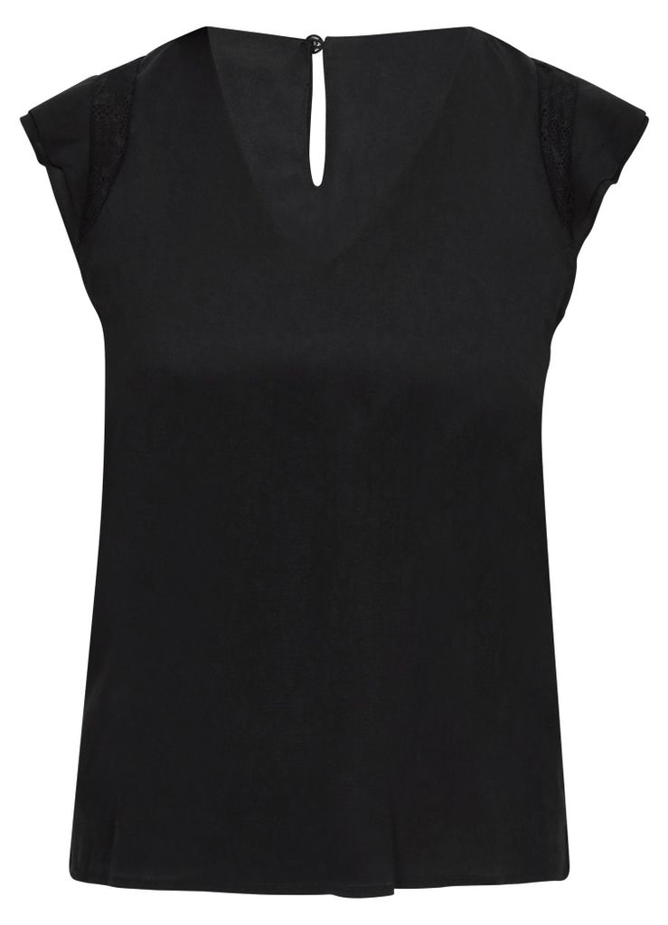 LYNNEA damen bluse - schwarz,XL