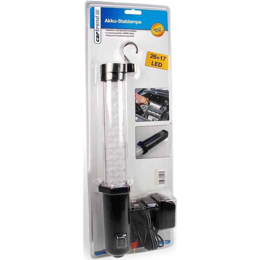 Akku–Stablampe 30 LED