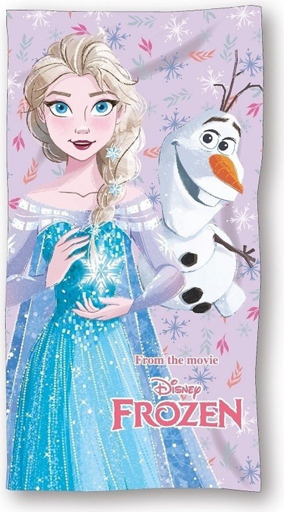 Strandtuch für Kinder aus Baumwolle 70x140 Frozen Eisland Produktbild 